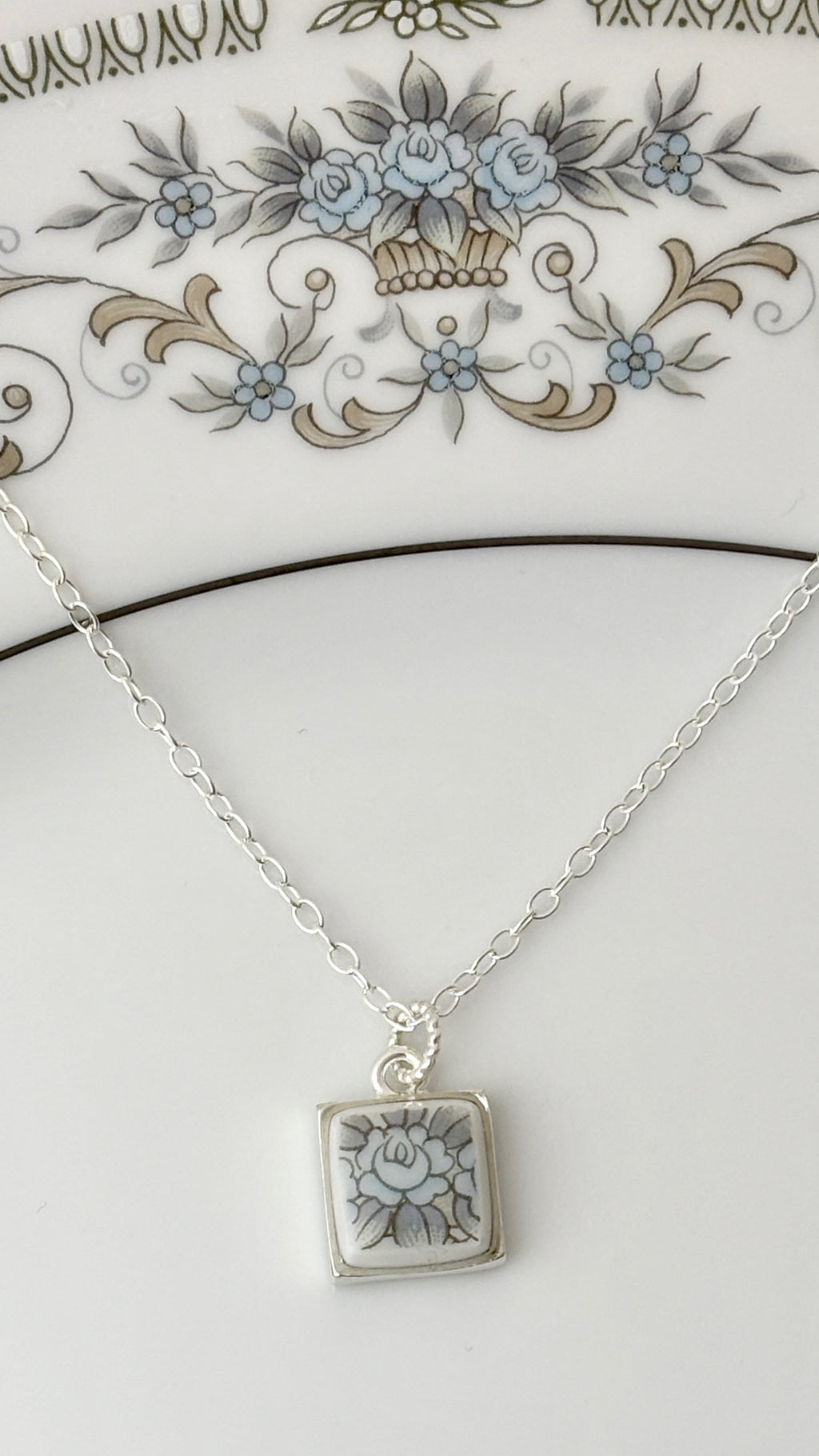 Diane Sterling Silver Necklace