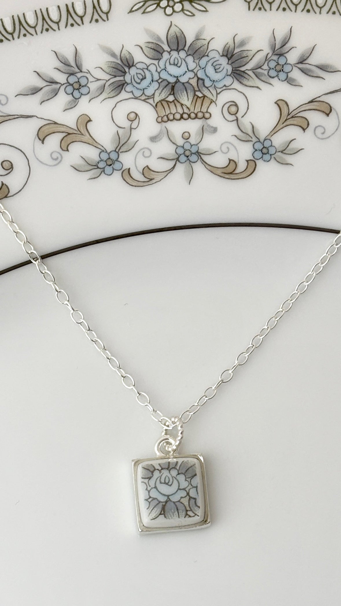 Diane Sterling Silver Necklace