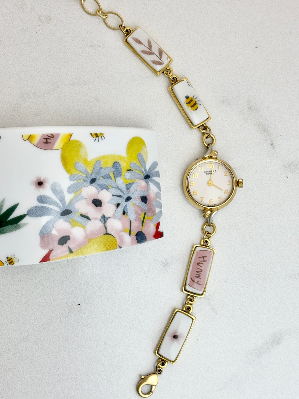Antique Caravelle watch with Winnie the Pooh