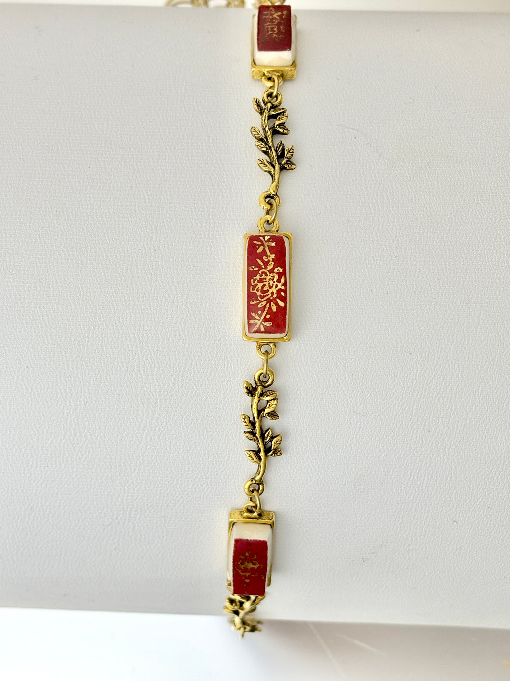 Imperial Salem China Gold Antique Gold Branch Bracelet