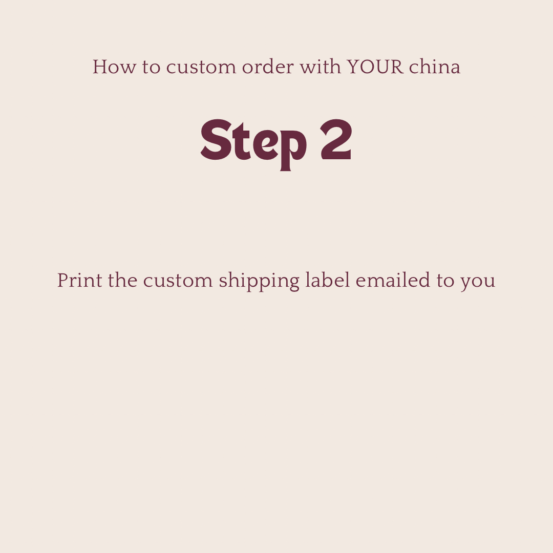 Custom Orders (shipping label)