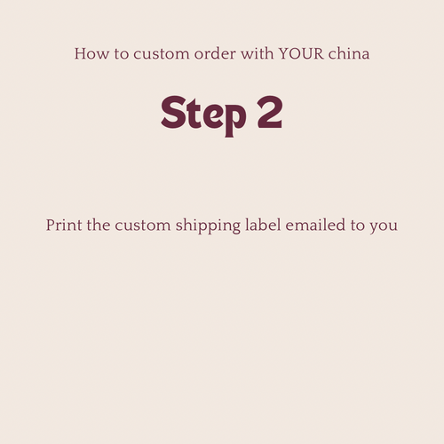 Custom Orders (shipping label)