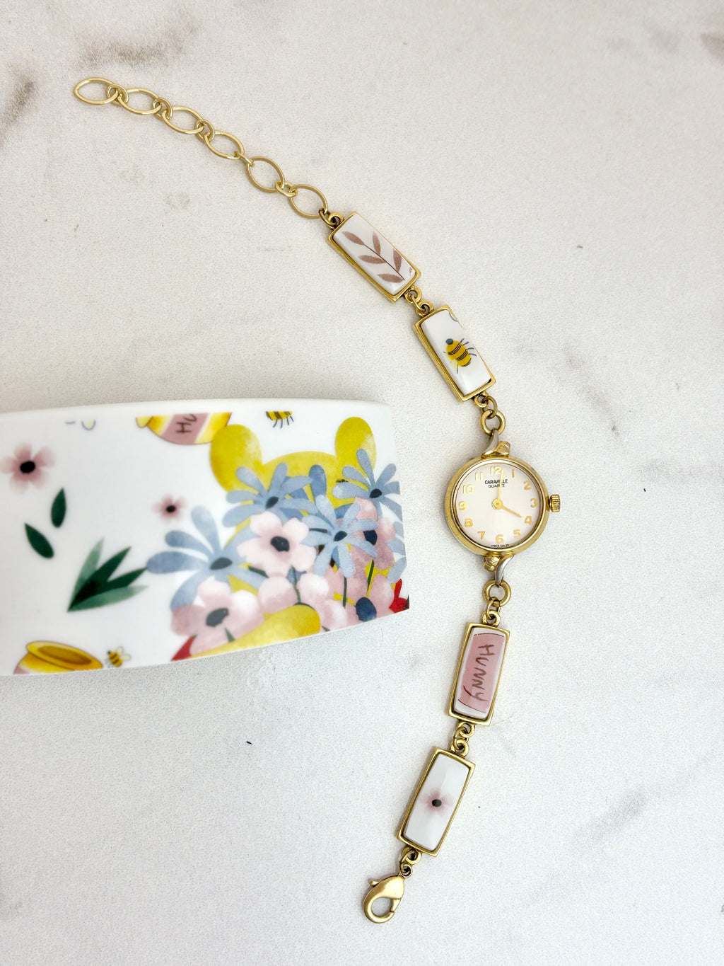 Antique Caravelle watch with Winnie the Pooh