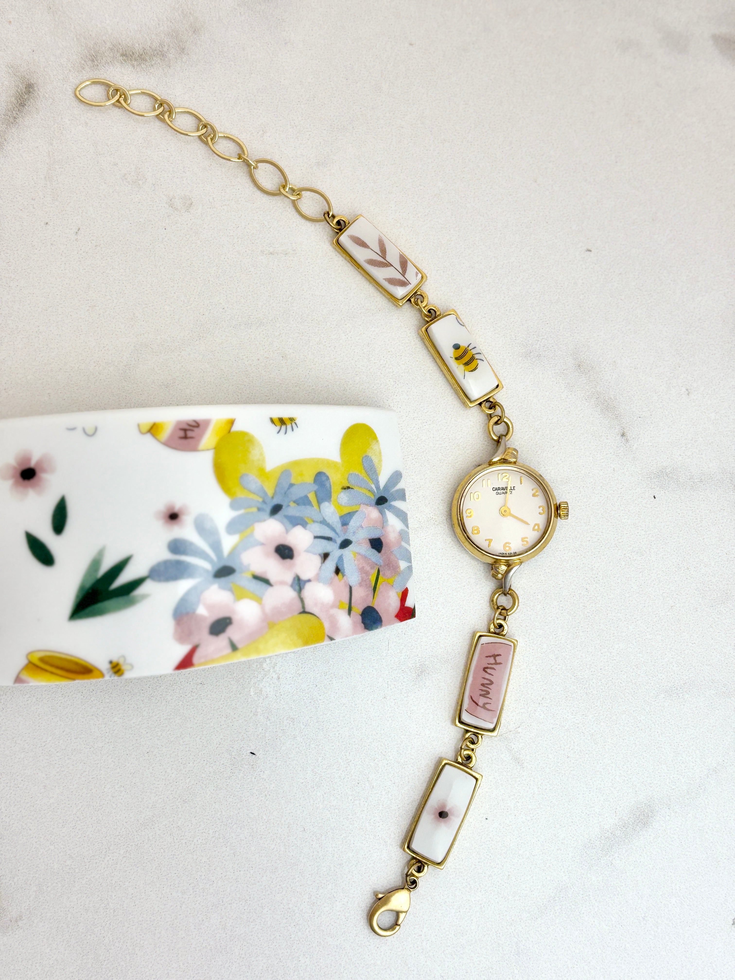 Antique Caravelle watch with Winnie the Pooh