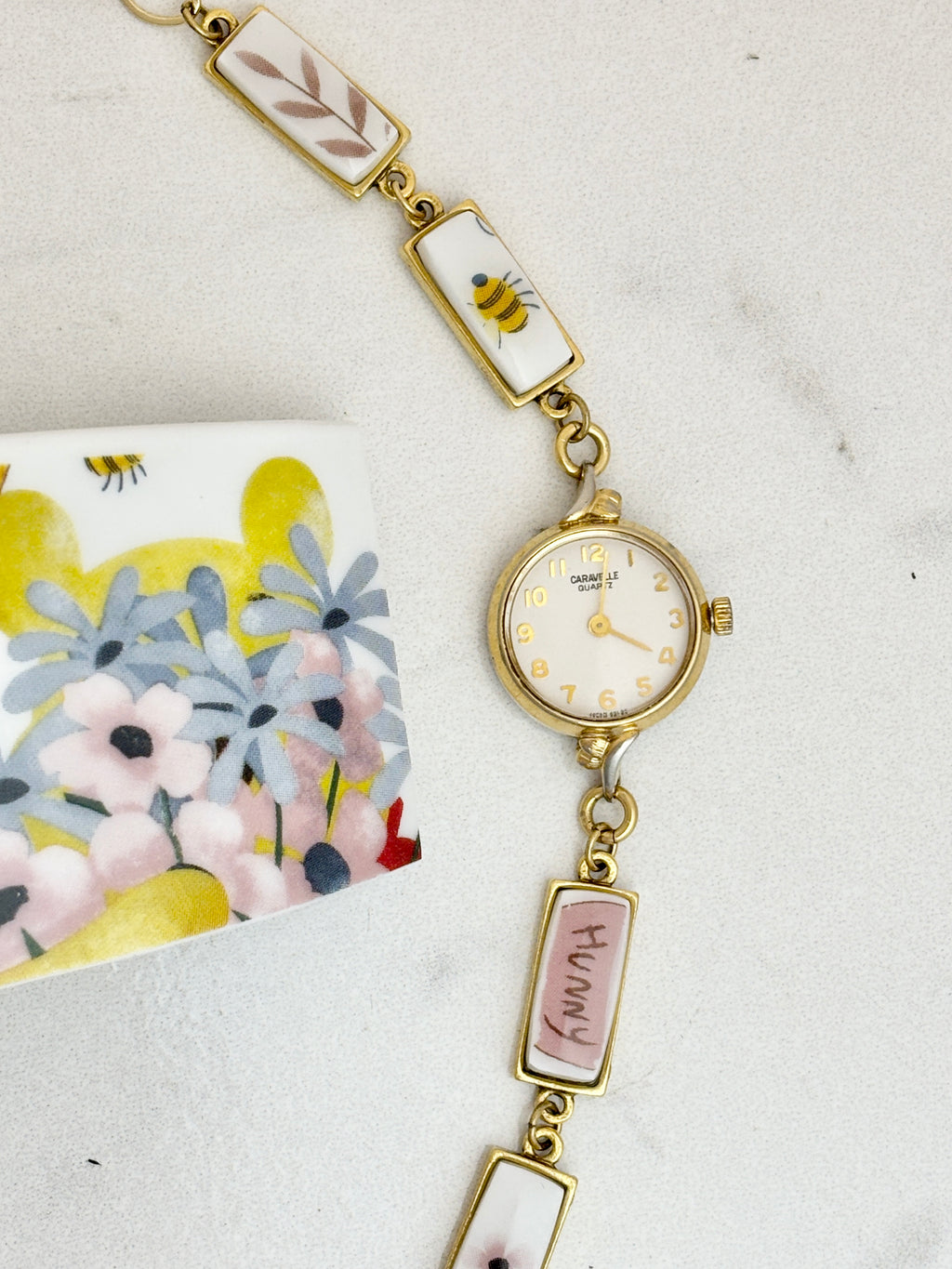 Antique Caravelle watch with Winnie the Pooh