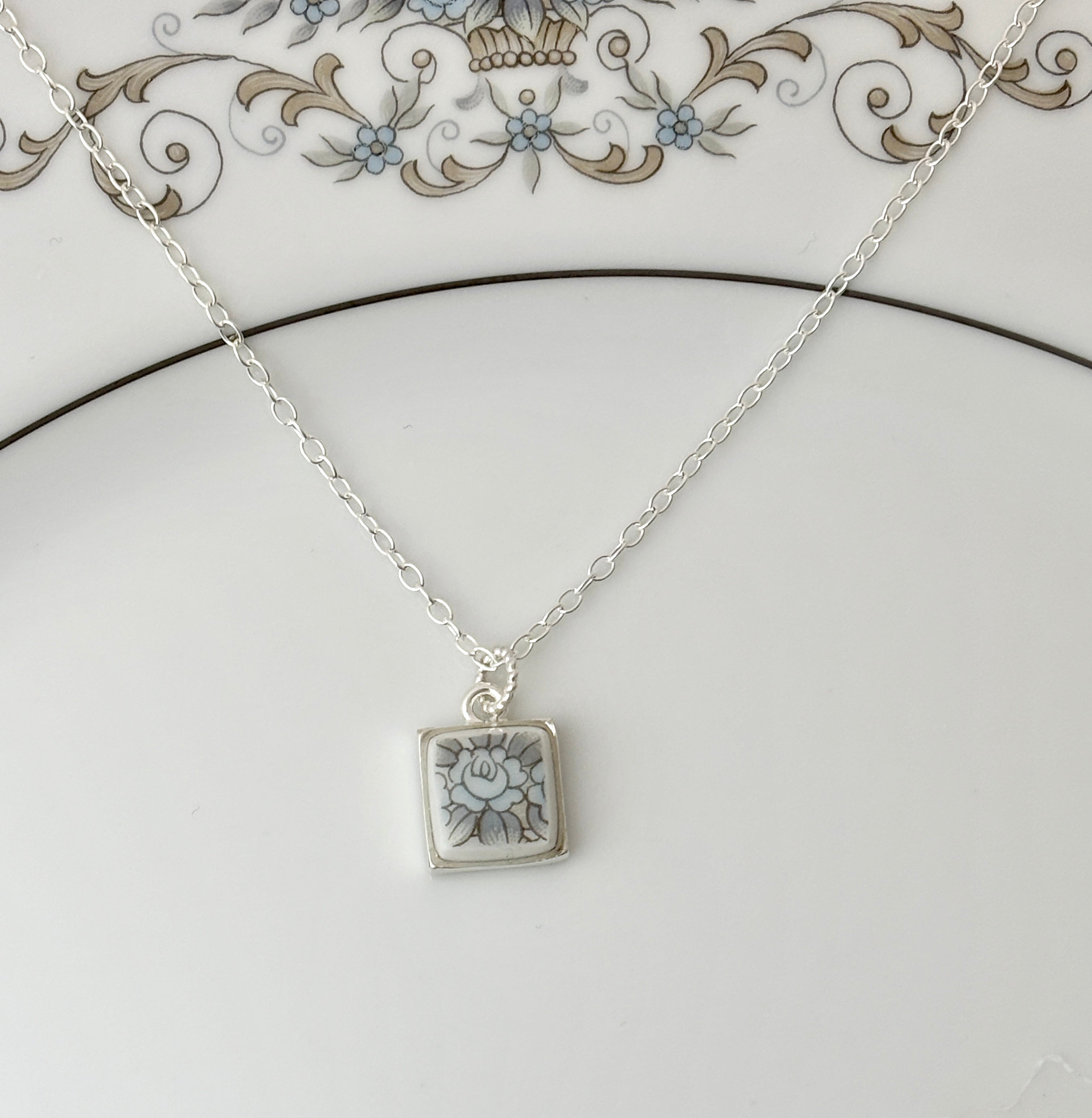 Diane Sterling Silver Necklace