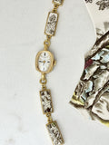 Vintage Timex watch with The Friendly Village