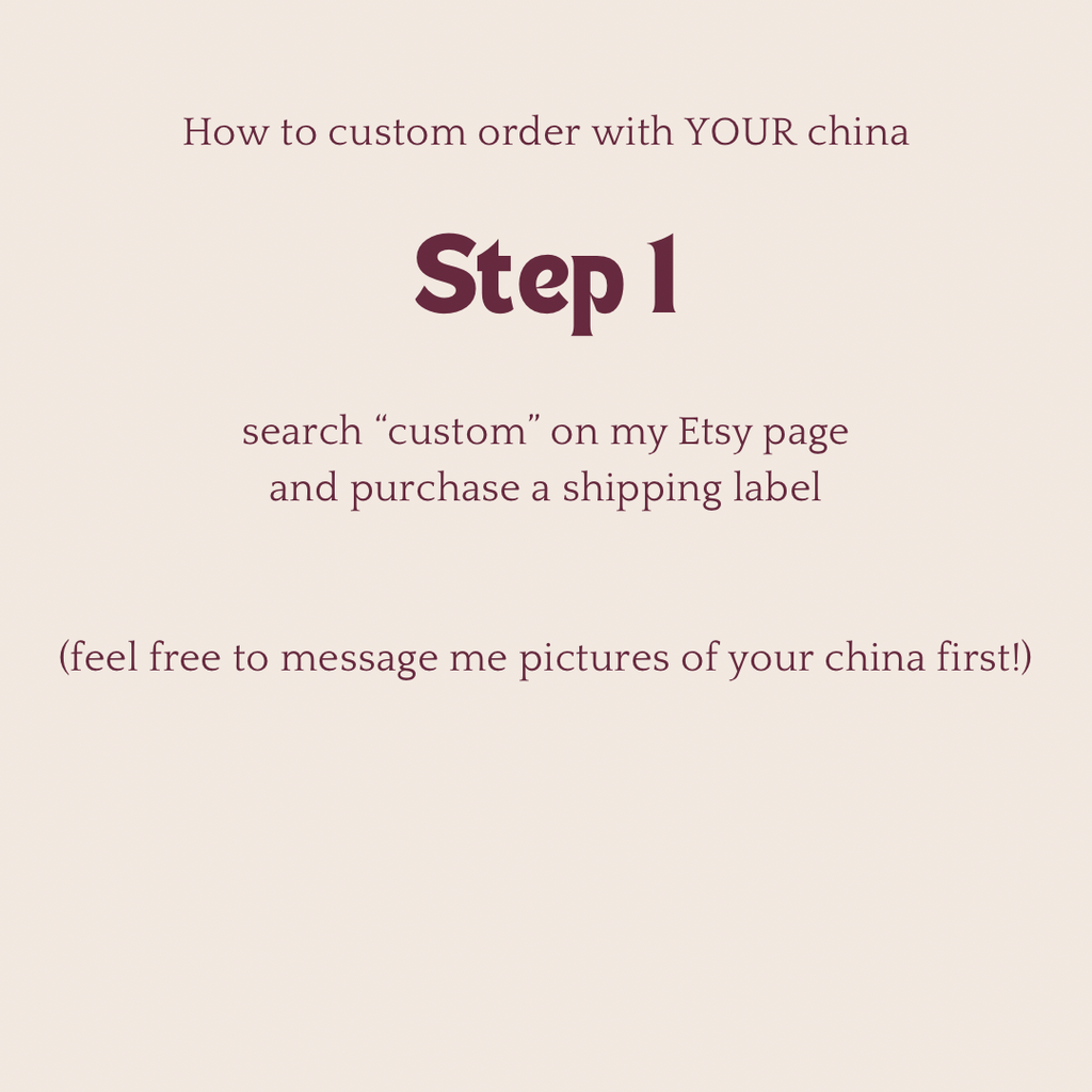 Custom Orders (shipping label)
