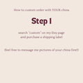 Custom Orders (shipping label)