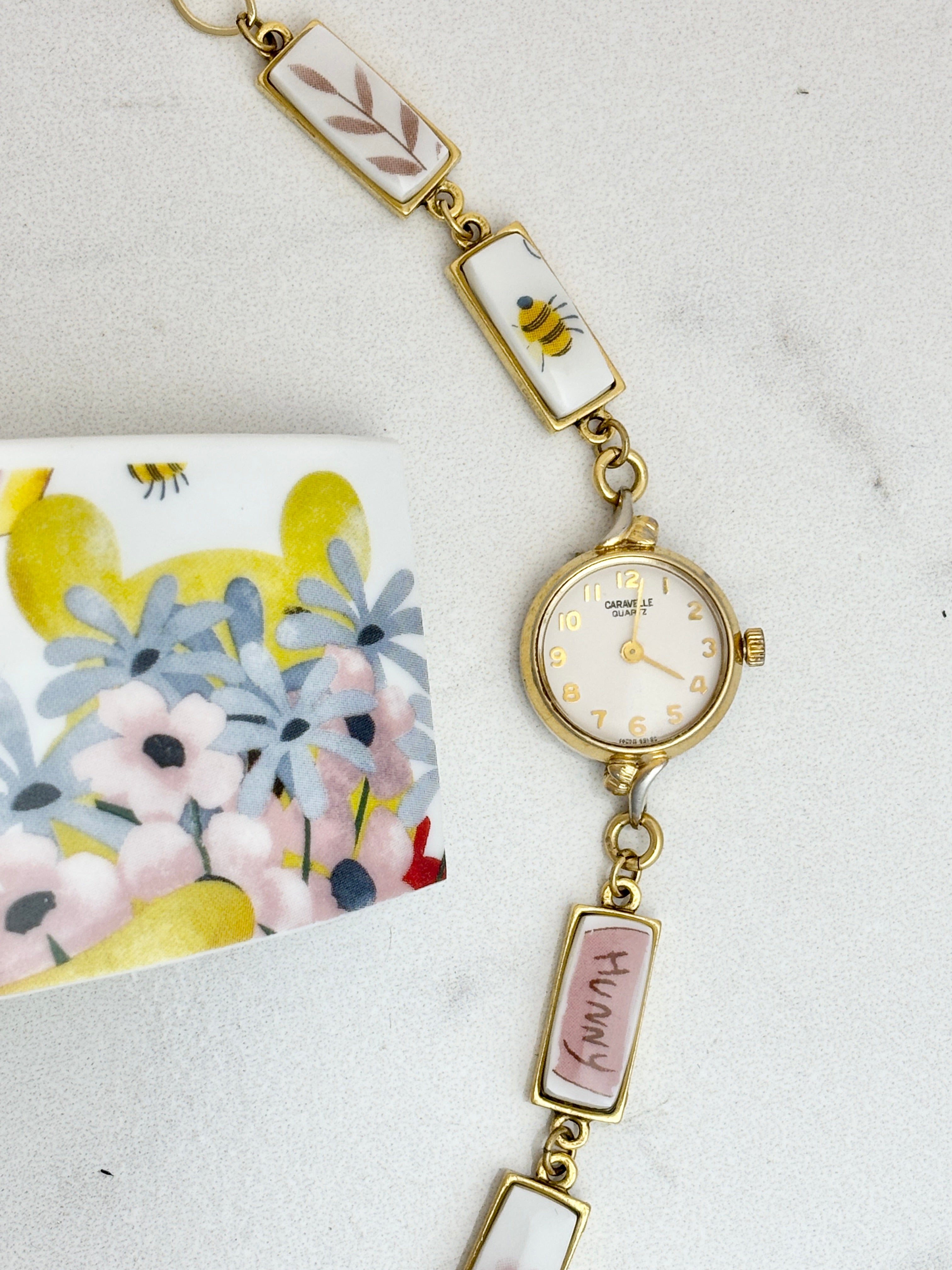 Antique Caravelle watch with Winnie the Pooh