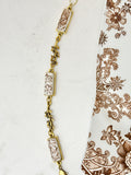 Royal Staffordshire China Gold Branch Bracelet