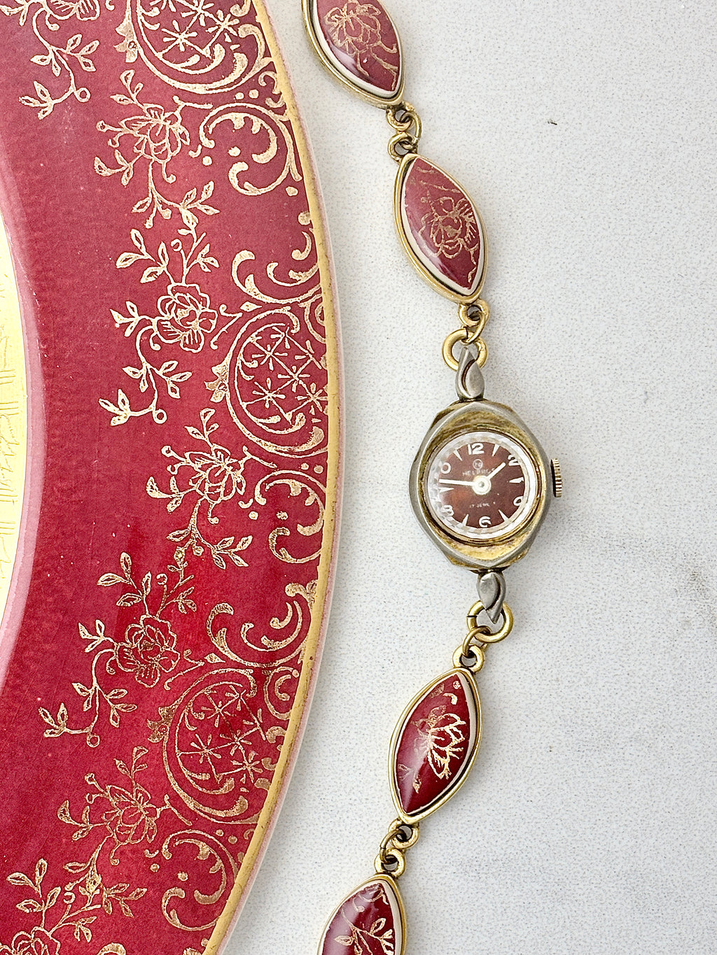 Antique Helbros manual watch with Imperial Salem