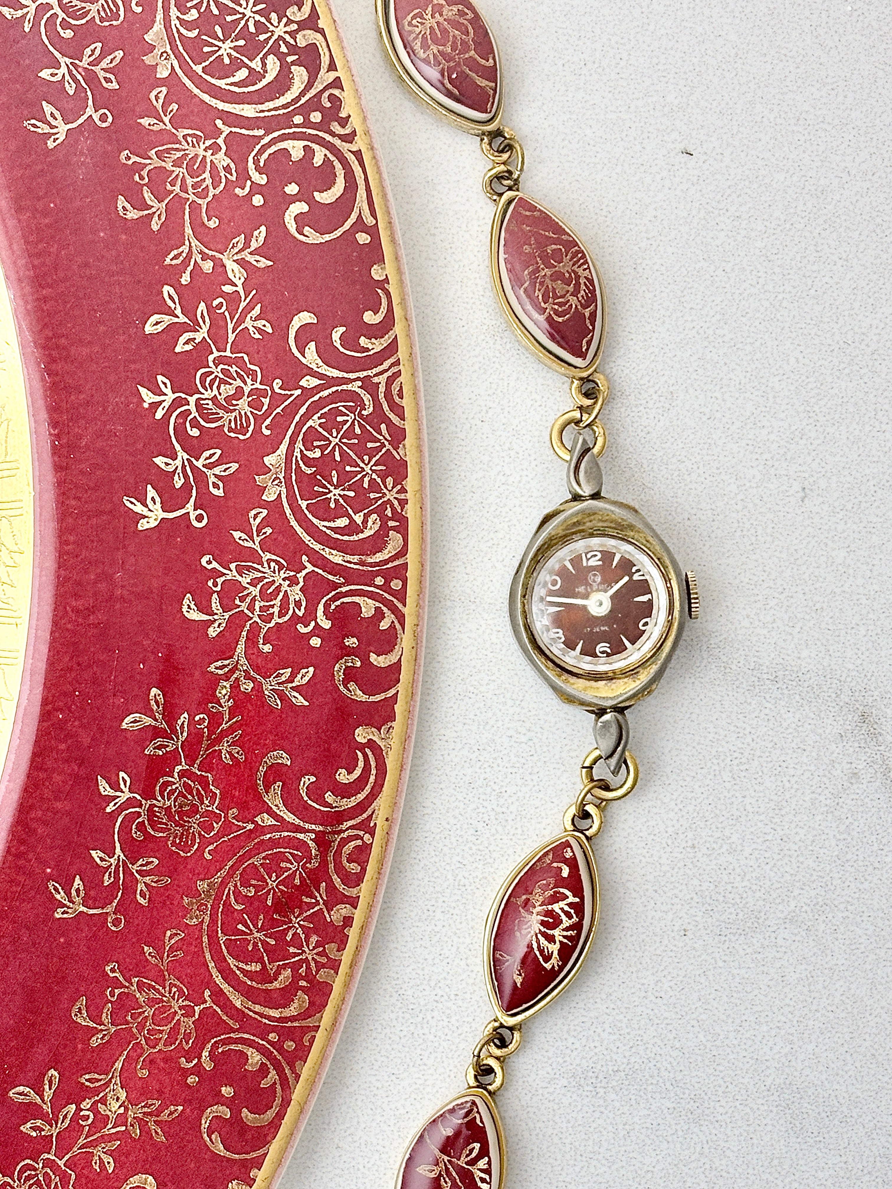 Antique Helbros manual watch with Imperial Salem