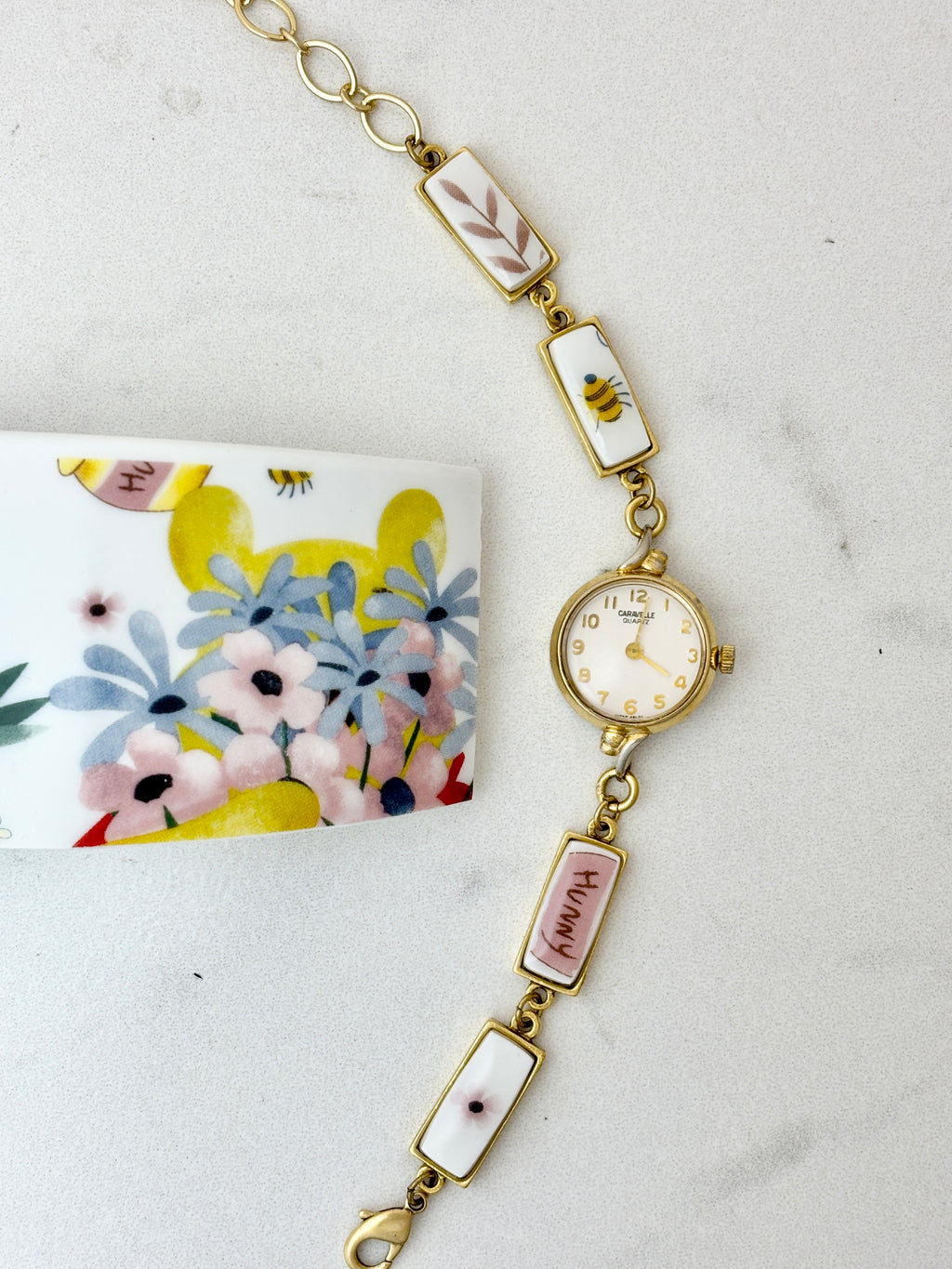 Antique Caravelle watch with Winnie the Pooh