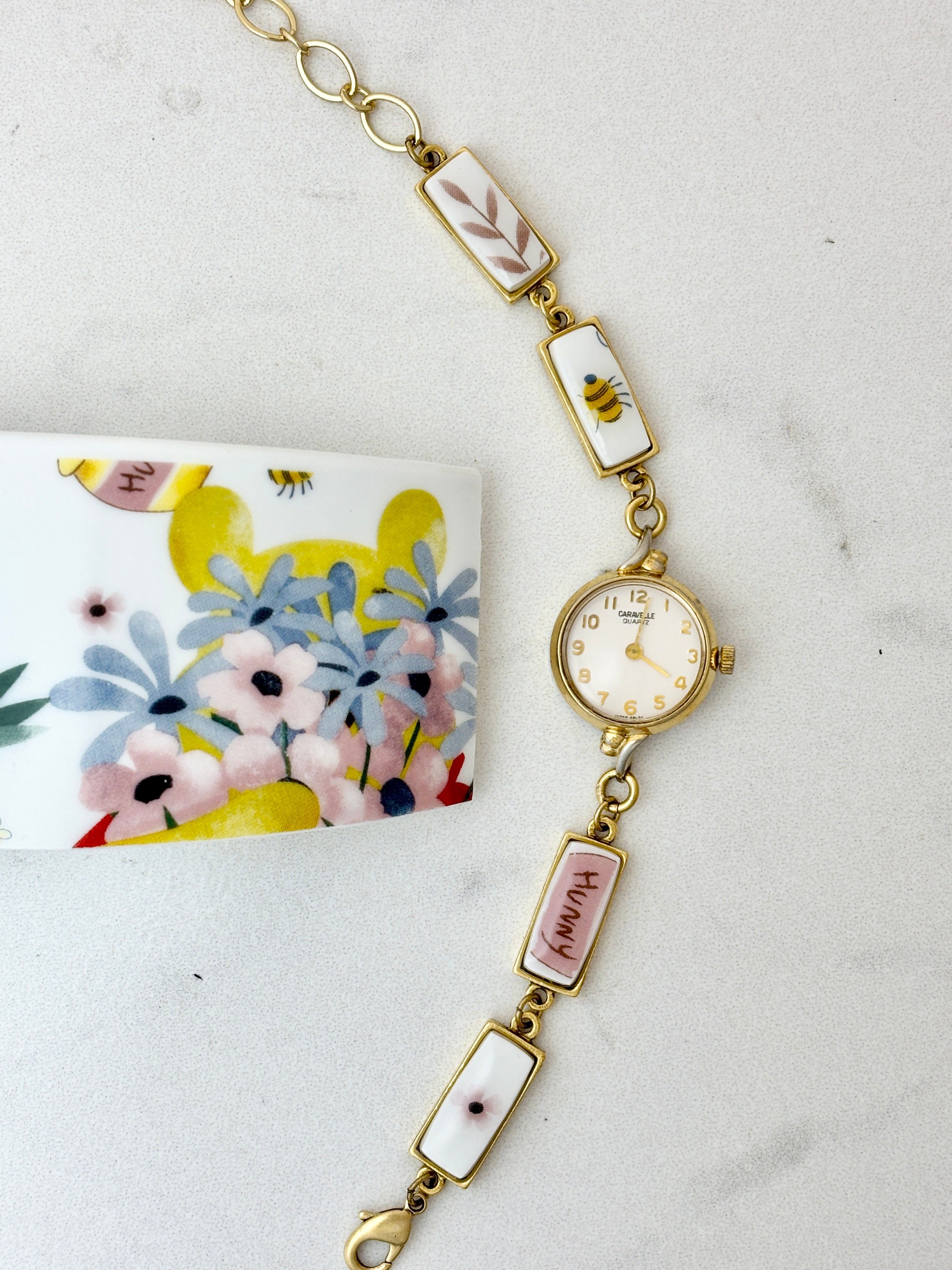 Antique Caravelle watch with Winnie the Pooh