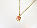 Red Rose Gold Antique Gold Necklace
