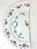 Lefton Violets Watch